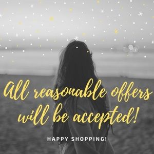 Reasonable offers accepted!